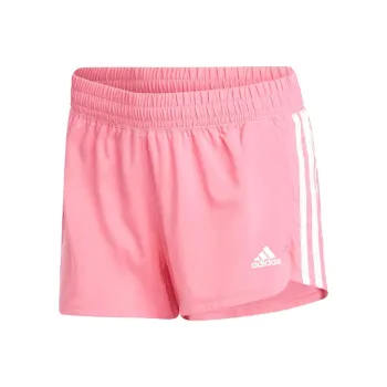 Adidas Free Shipping With AdiClub Pacer Training 3 Stripes Woven High Rise Shorts
