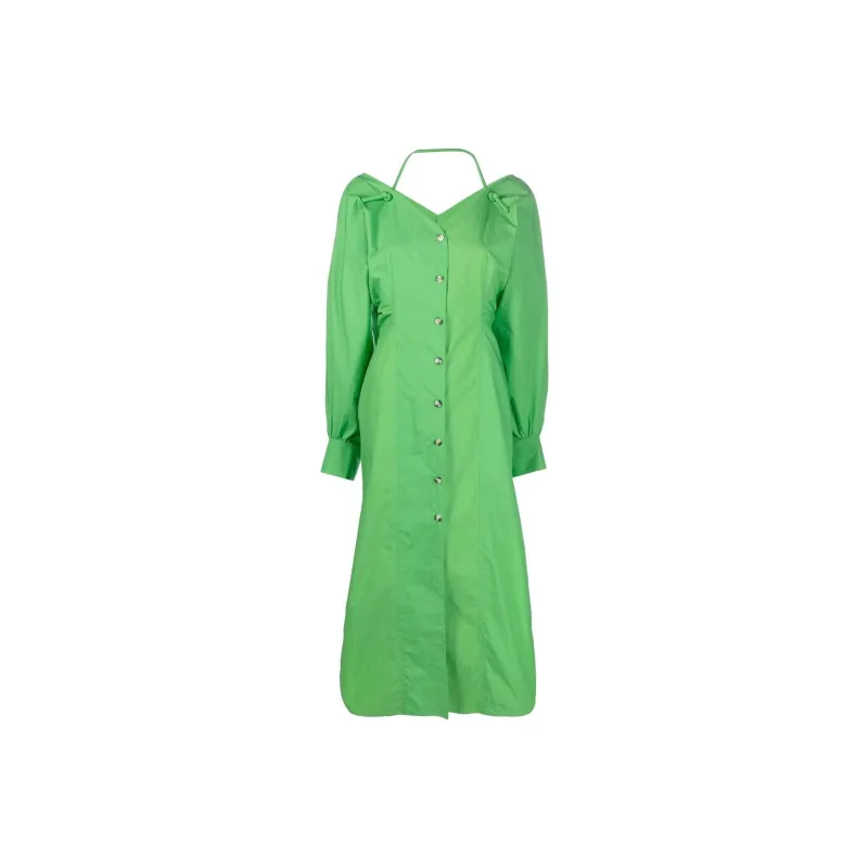 NANUSHKA Long-Sleeved Dresses Women's Green-0