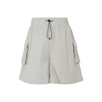 Nike Sportswear Essential Woven High Rise Shorts Grey