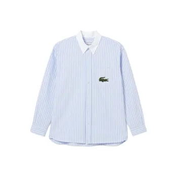 LACOSTE Shirts Men E7B/Sky Blue