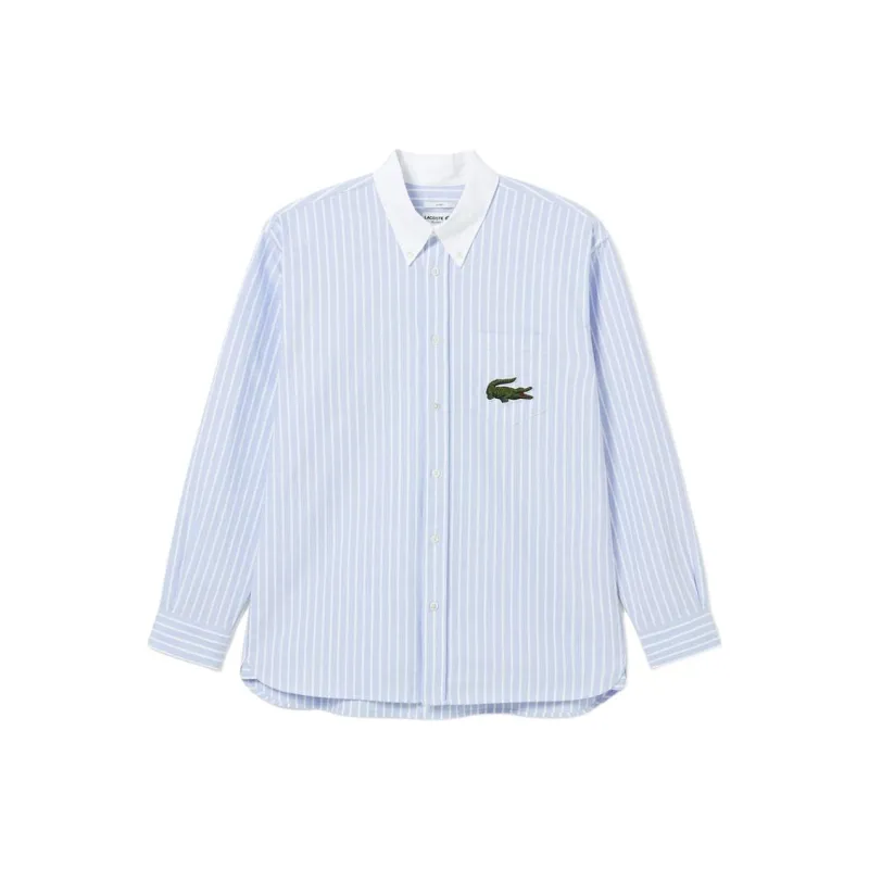 LACOSTE Shirts Men E7B/Sky Blue-0