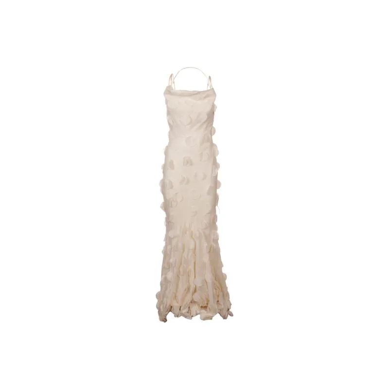 Jacquemus Sleeveless Dresses Women's Beige-0