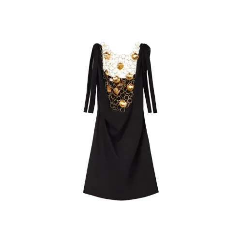 LOEWE Paula's Ibiza Sleeveless Dress Women's Black