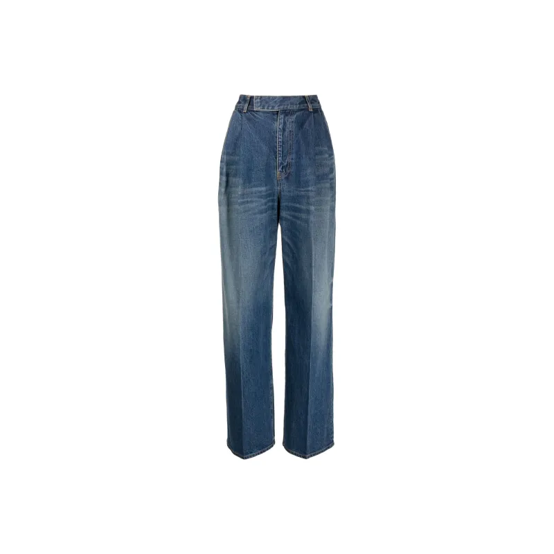 UNDERCOVER High waist Straight leg Jeans-0