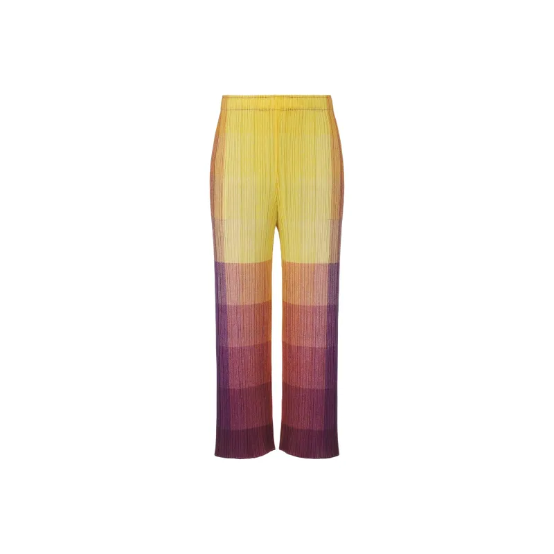 PLEATS PLEASE ISSEY MIYAKE Casual Pants Women's Yellow-0