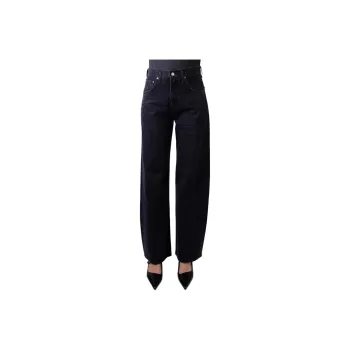 AGOLDE Low Curve Mid Rise Wide Leg Jeans