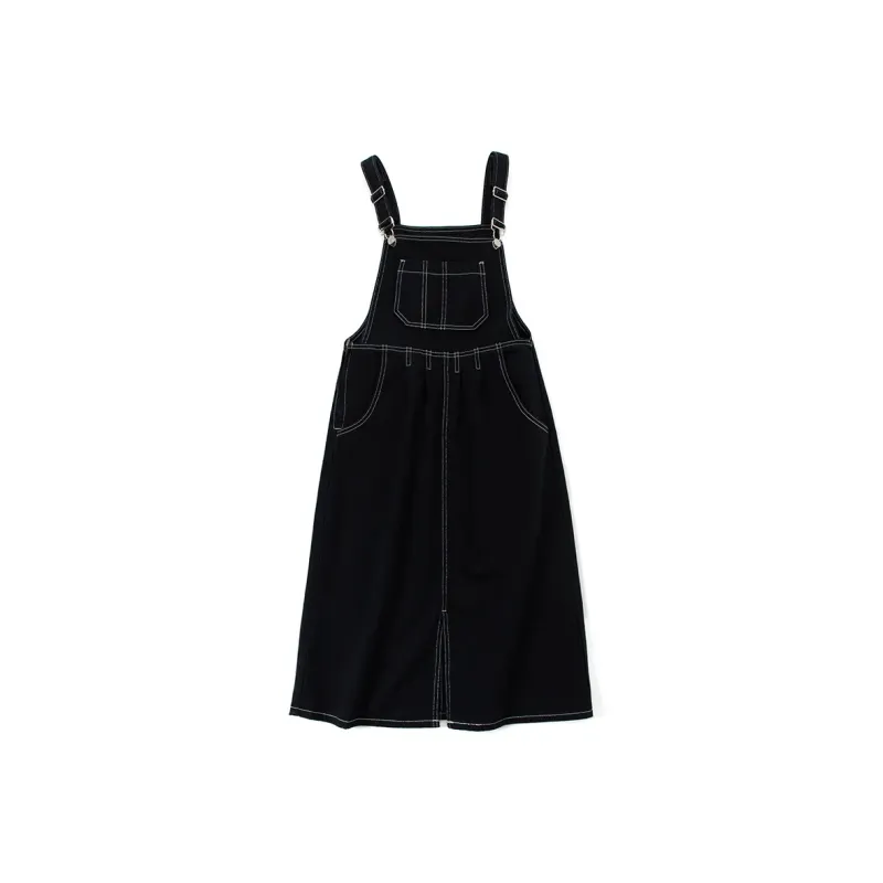 SOON FLOWER Sleeveless Dress Women's Black-0
