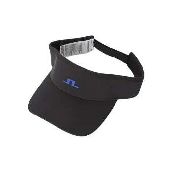 J.Lindeberg Polyester, Elastane Sun Protection Hats Men's Black
