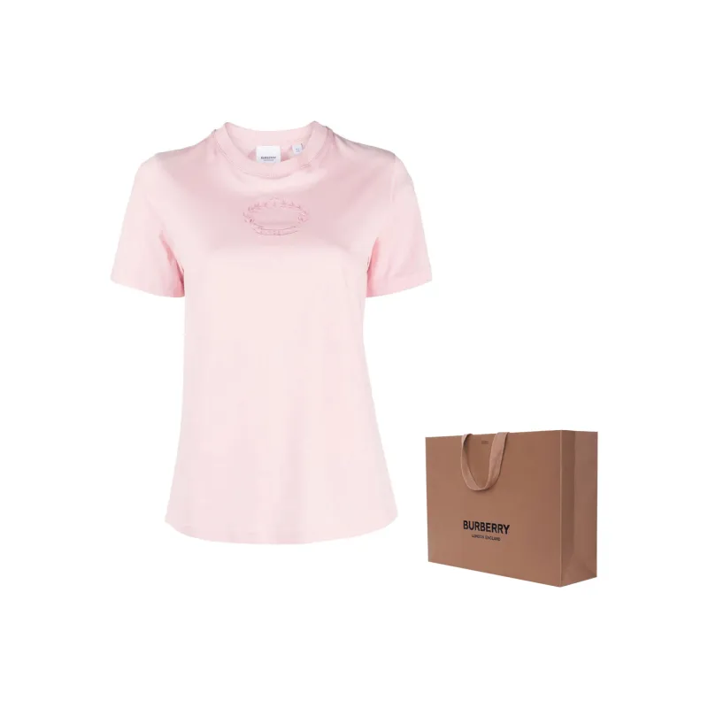 Burberry Short Sleeved Crewneck T Shirt-5