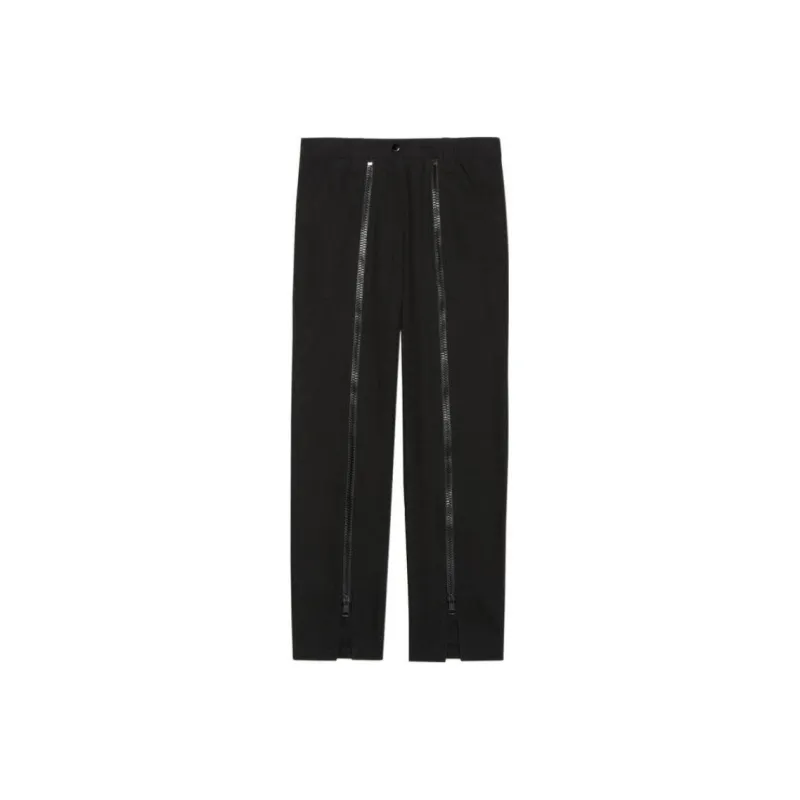 GUCCI Zipper Detailed Pants Black-0