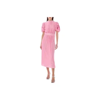 Rotate Short-Sleeved Dresses Women's Pink