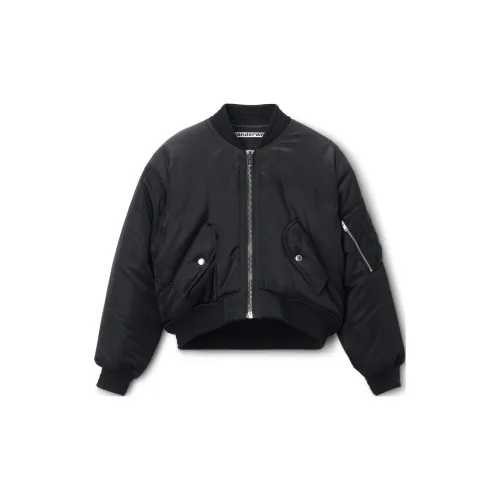 Alexander Wang Logo Embroidered Bomber Jacket