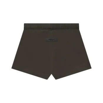 Fear Of God Essentials Women's Cotton Running Shorts Off Black