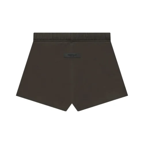 Fear Of God Essentials Women's Cotton running Tom Shorts Off Black