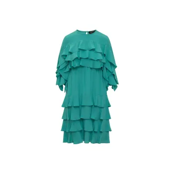 ROCHAS Ruffled Shift Dress