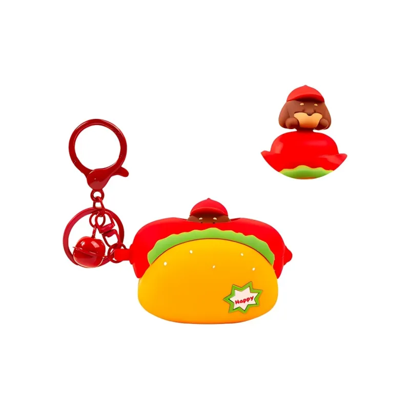 Jinnew Silicone Keychains Unisex-5