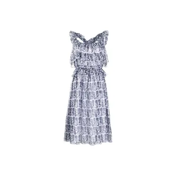KENZO FW21 Sleeveless Dress Women's Blue