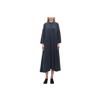 LA GARCONNE SS24 Long-Sleeved Dresses Women's Marine Blue