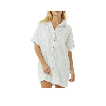 Vans Short Sleeved Dresses Women's Blue