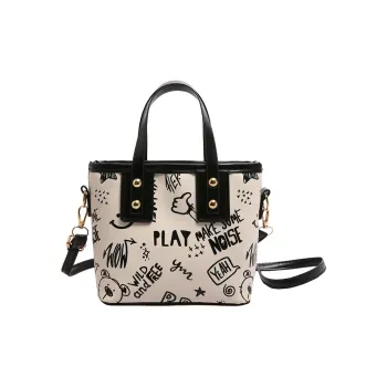 TOUTSEUL YOLO PU Shoulder Bag Women's Black/Pink/Blue/Brown