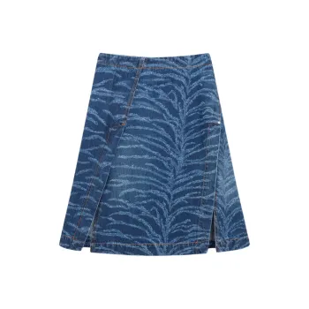 Stella McCartney Tiger Midi Skirt
