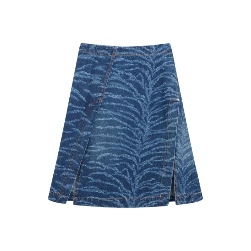 Stella McCartney Tiger Midi Skirt-0