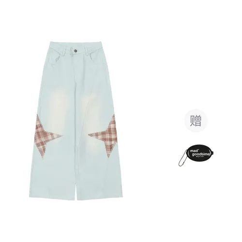 Menglaini Jeans Unisex