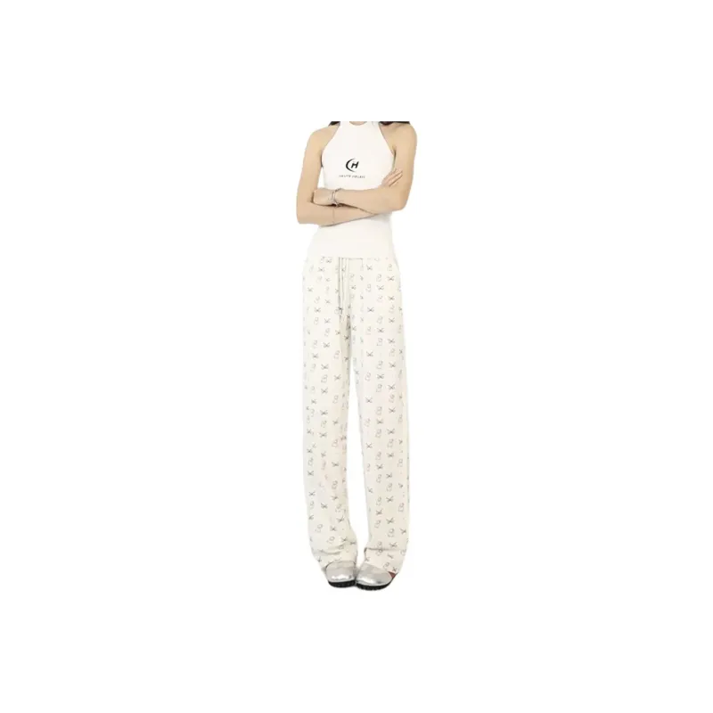 HELEH Casual Pants Women's White-0