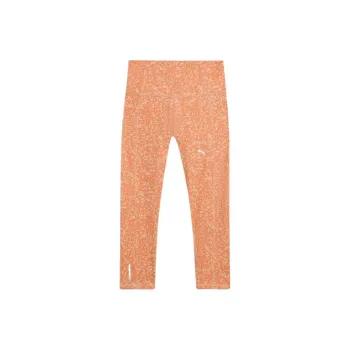 PUMA Train Favorite High-Waist 3/4 Length AOP Leggings Leggings Women's Orange