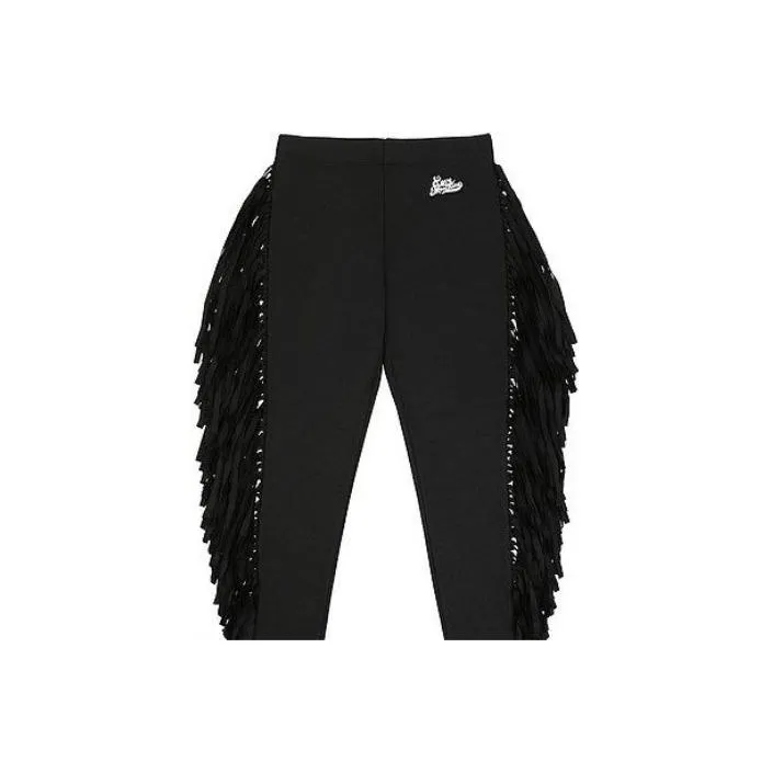 LOVE MOSCHINO Knitted Sweatpants Women's Black-0