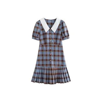 Inman Short Sleeved Dresses Women's Riverside Blue