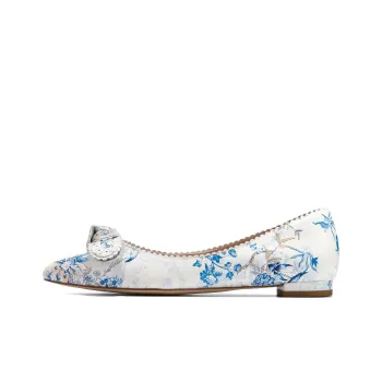 COLE HAAN Casual Single Shoes Women's Blue White