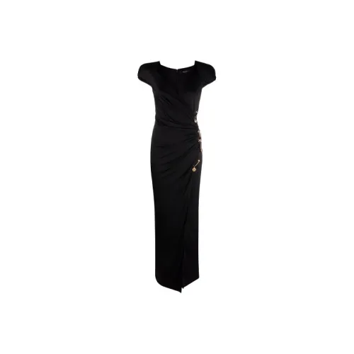 VERSACE Short Sleeved Dresses Women's Black