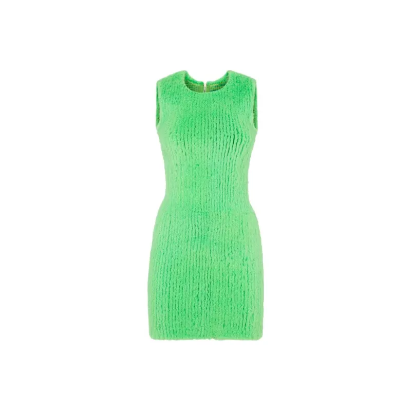 FENDI SS23 Sleeveless Dress Women's Green-0