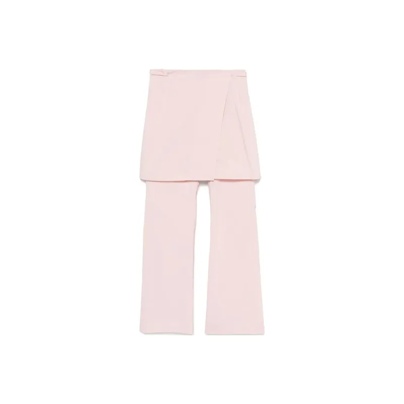 LOW CLASSIC Layered Wrap Trousers-0
