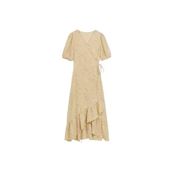 Migu Short Sleeved Dresses Women's Neroli Multicolor