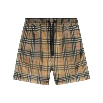 Burberry Tawney Vintage Check Mesh Shorts 'Archive Beige'