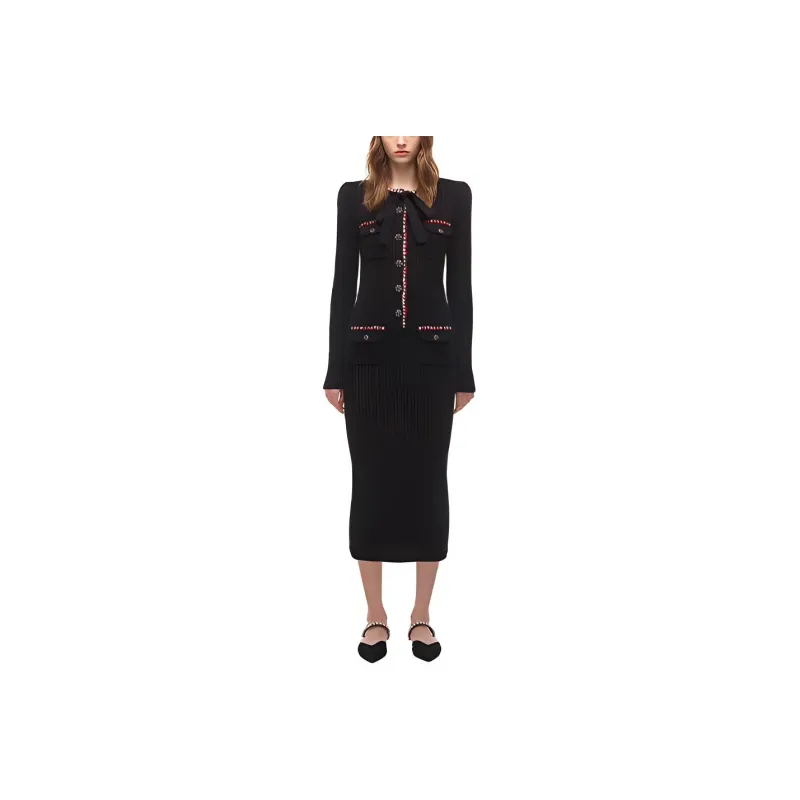 Self portrait Long Sleeved Dress Women's-0