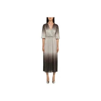 Costarellos Ellery Pleated Midi Dress