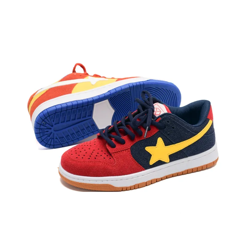 Teddy Bear Collection Coverage Slip Resistant, Abrasion Resistant, Lightweight Low Top Skateboard Shoes Unisex-16