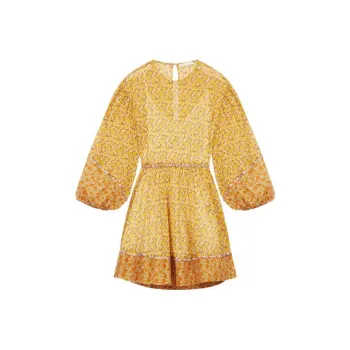 Maje Long-Sleeved Dresses Women's Yellow