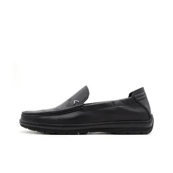 Satchi Loafers, Slip on Men's Black