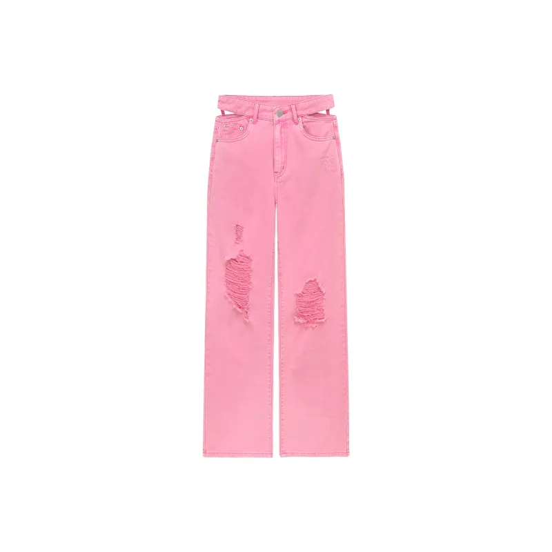 CHUU Jeans Women's Pink-0