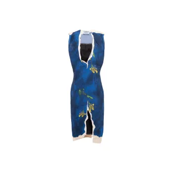 PRADA Sleeveless Dresses Women's Blue