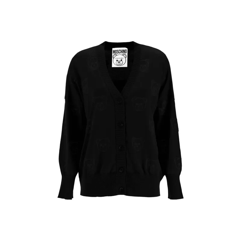 MOSCHINO Long-Sleeved Dresses Women's Black-0