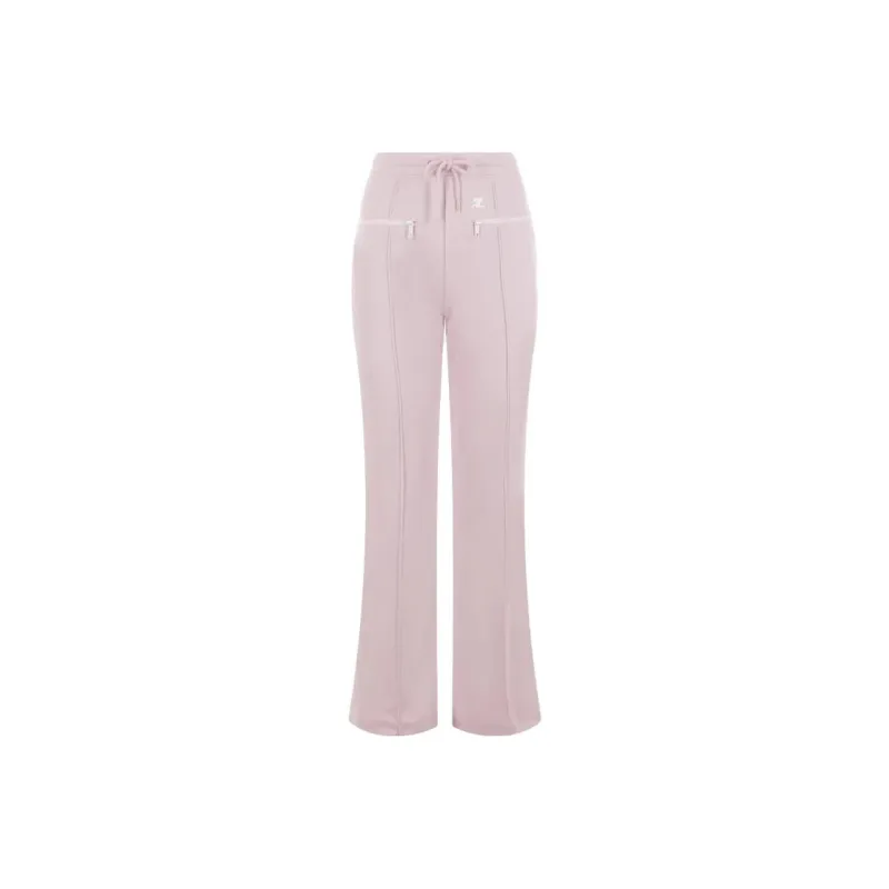 Courrèges Tracksuit Interlock Pants 'Powder Pink'-0