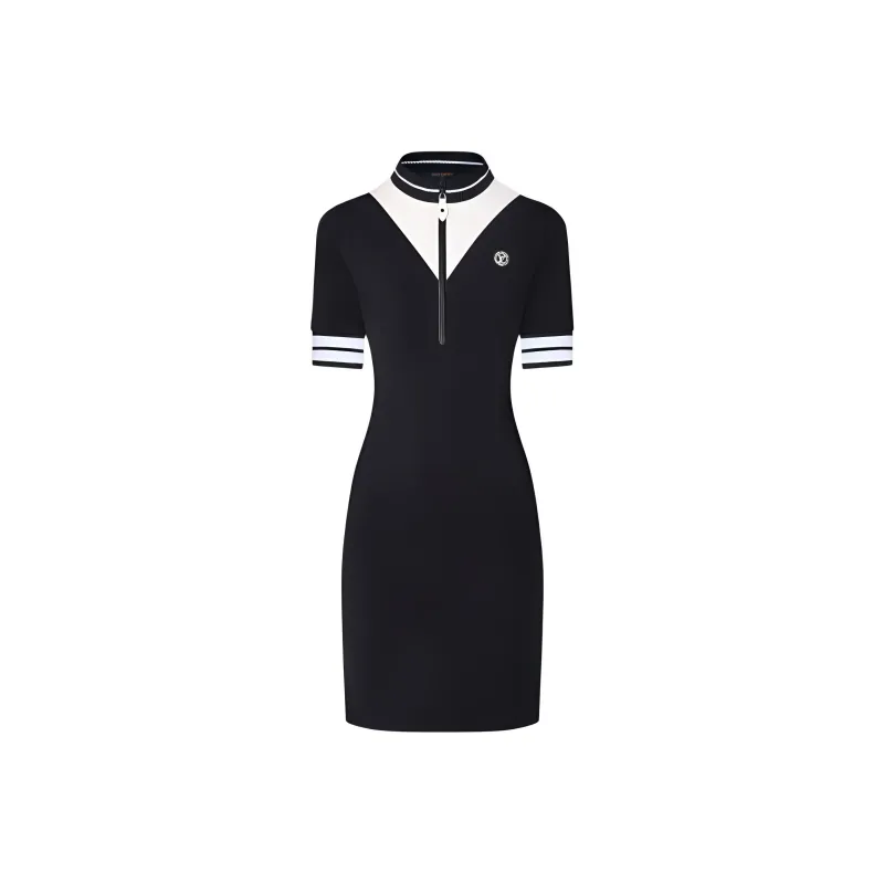 LOUIS VUITTON Graphic Technical Jersey Dress-0