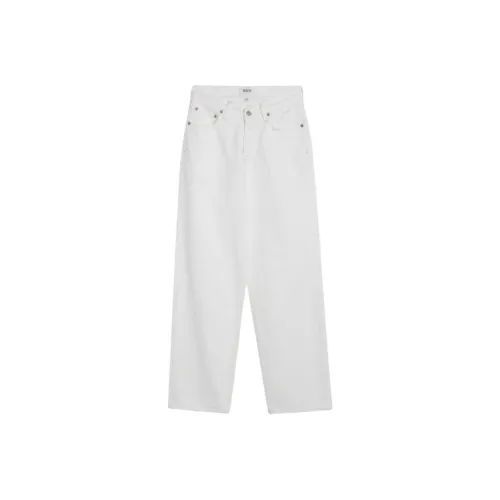 AGOLDE Low Curve Fray Jeans