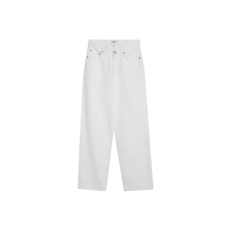 AGOLDE Low Curve Fray Jeans-0