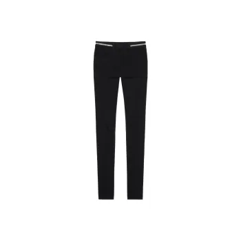 Givenchy Slim Leg Mini Skirt Effect Jeans